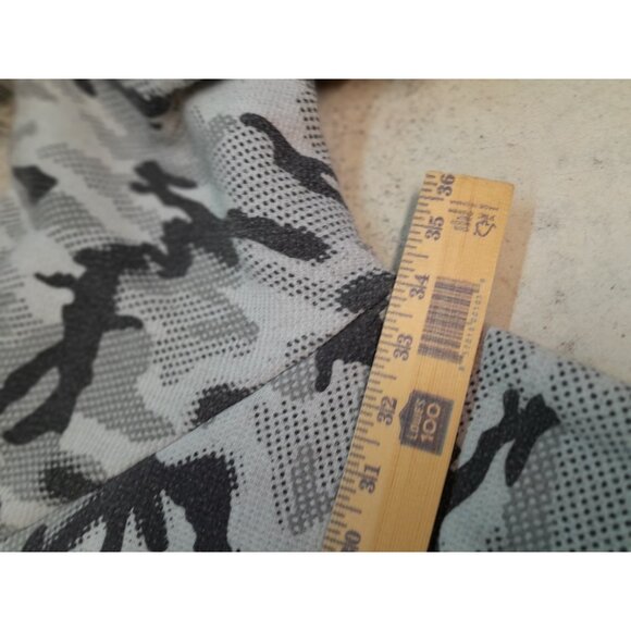 Ecko Unltd Mens Fleece Lined Camo Full Zip Size 5XL Hooded Jacket Gray Pockets - Picture 11 of 11